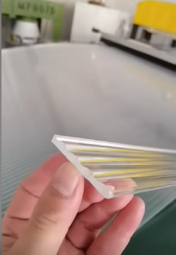 fluted acrylic sheets production 6 fluted acrylic sheets production 6